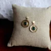 Boucles D'Oreille Canelle Rouge