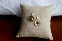 Boucles D'Oreille Canelle Rouge