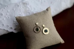 Boucles D'Oreille Canelle Rouge