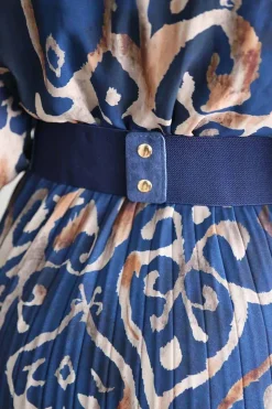 Ceinture Elastique Bleu Meline