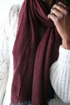 Echarpe Rouge Bordeaux Fiona