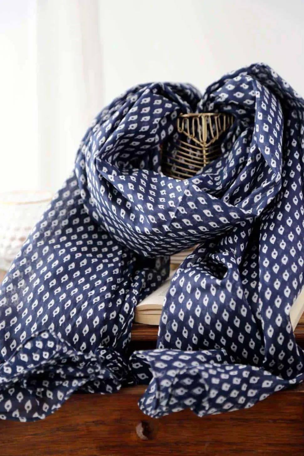 Foulard Bleu Faris