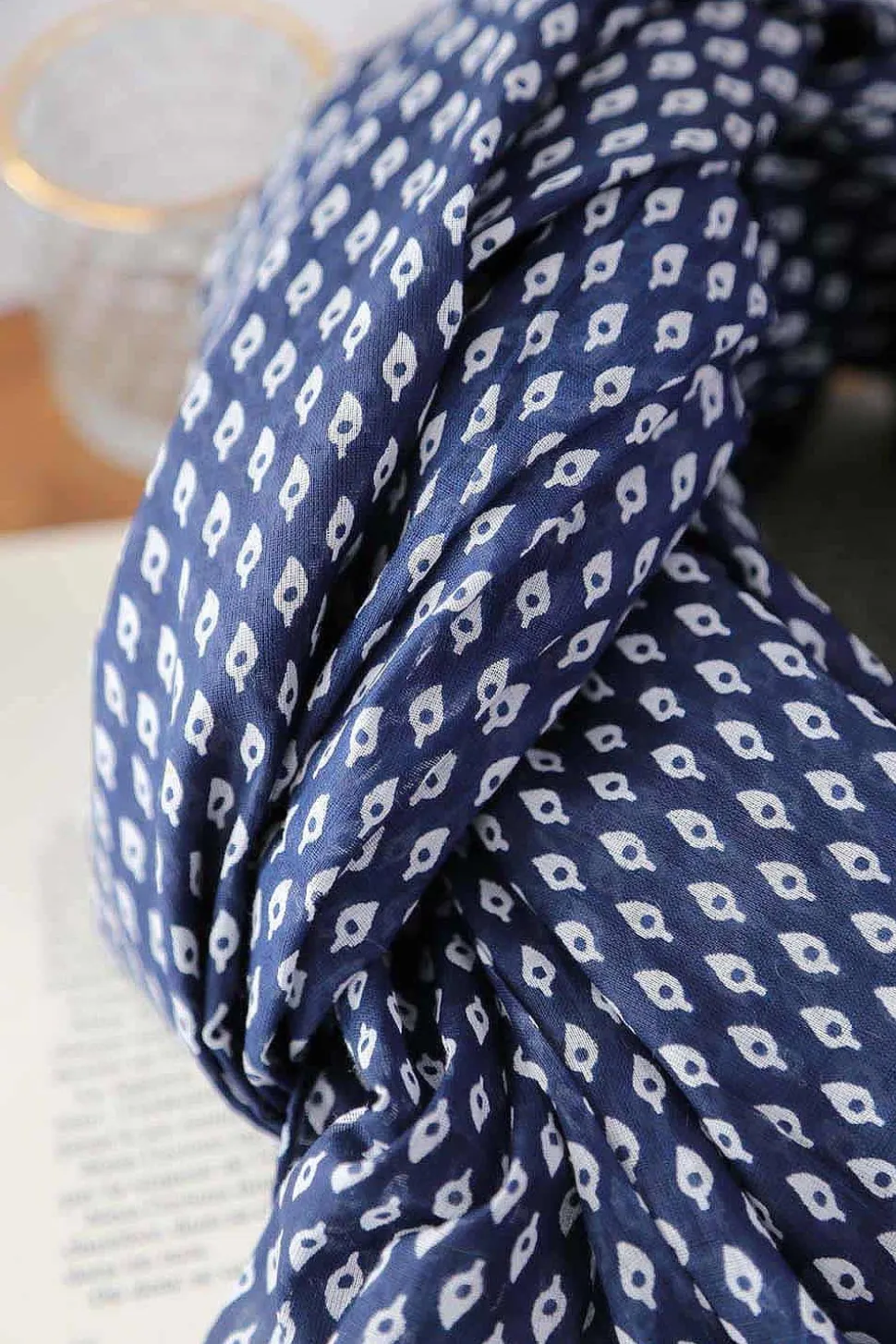 Foulard Bleu Faris