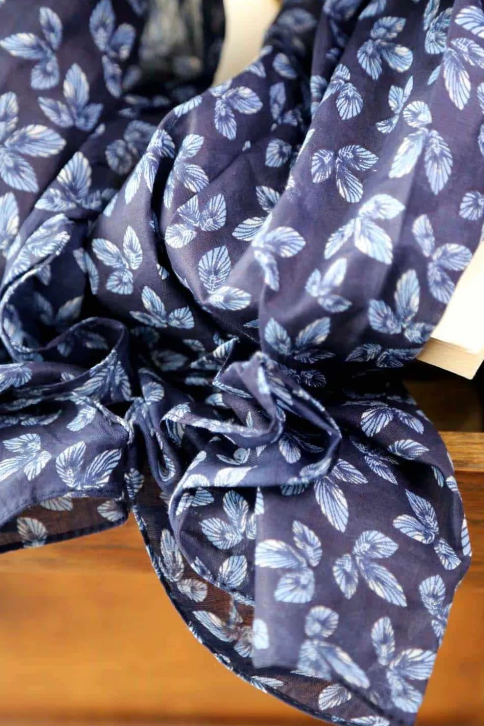 Foulard Bleu Oliver