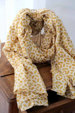 Foulard Homme Jaune Austin
