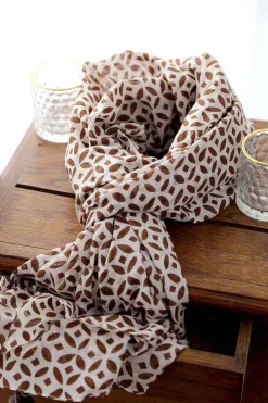 Foulard Homme Marron Austin