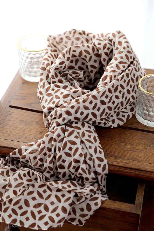 Foulard Homme Marron Austin