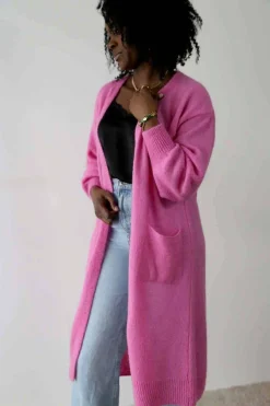 Gilet Long Rose Dan