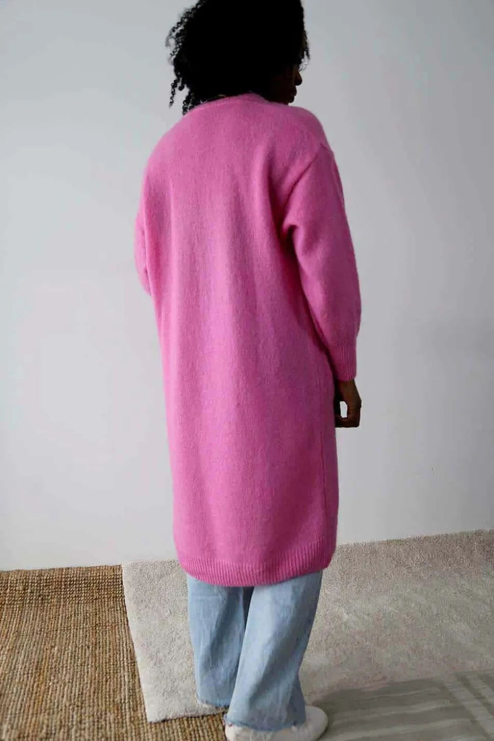 Gilet Long Rose Dan