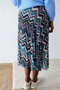 Jupe Plissee Violet Ziguy