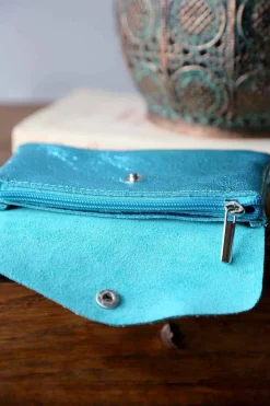 Porte-Cartes Bleu Ciel Lorna