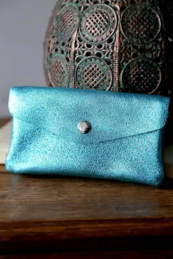 Porte-Cartes Bleu Ciel Lorna