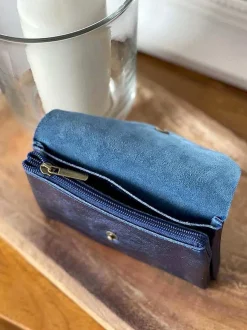 Porte-Cartes Bleu Efyra