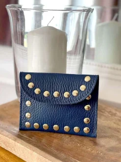 Porte-Cartes Bleu Marine Storm