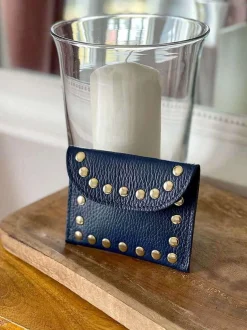 Porte-Cartes Bleu Marine Storm