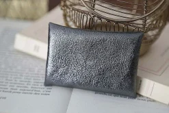 Porte-Cartes En Cuir Anthracite Ayden