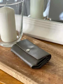 Porte-Cartes Gris Anthracite Avery