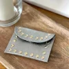 Porte-Cartes Gris Argent Dexie