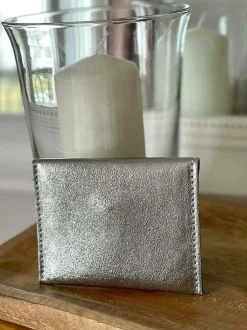 Porte-Cartes Gris Argent Dexie