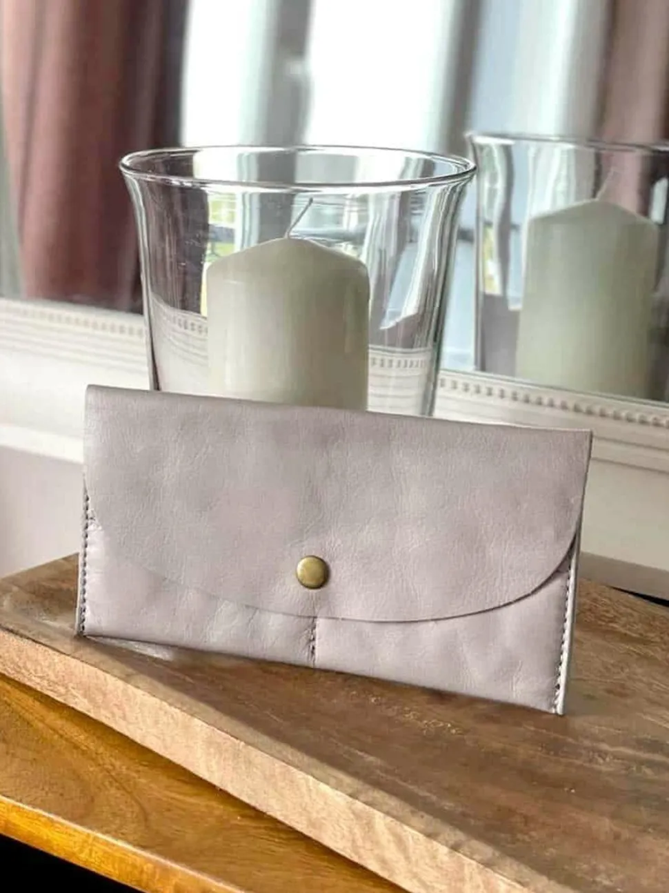 Porte-Cartes Gris Molly