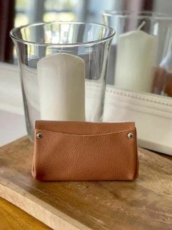 Porte-Cartes Marron Noisette Avery