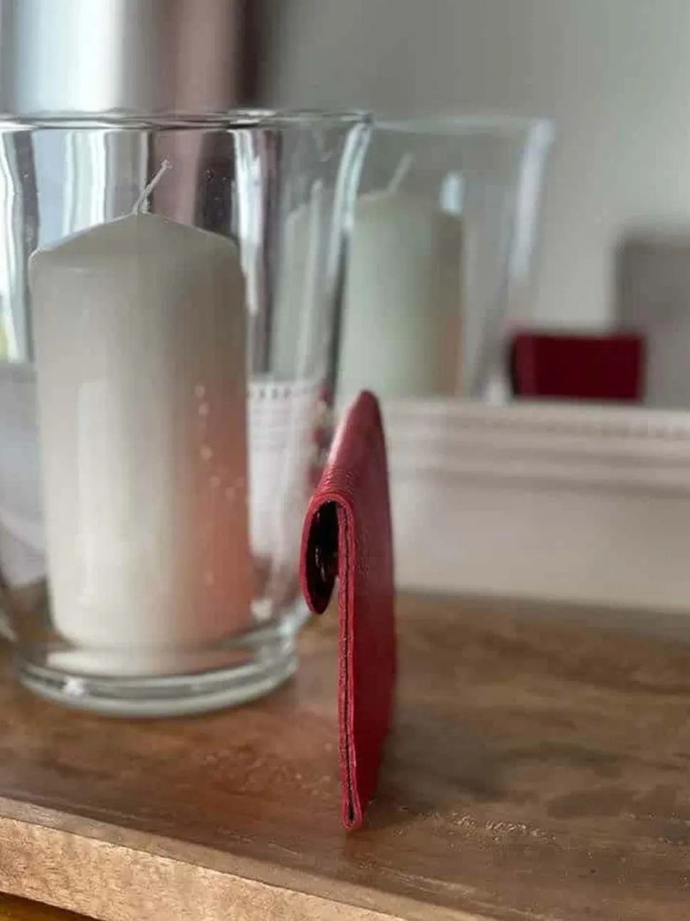 Porte-Cartes Rouge Storm