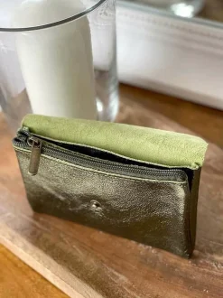 Porte-Cartes Vert Kaki Efyra