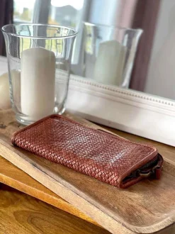 Portefeuille Compagnon Marron Camel Hector