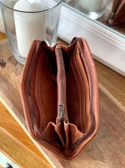 Portefeuille Compagnon Marron Camel Hector