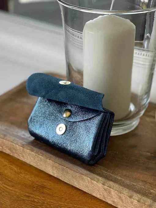 Porte-Monnaie Bleu Greta