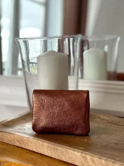 Porte-Monnaie Orange Rouille Anissa