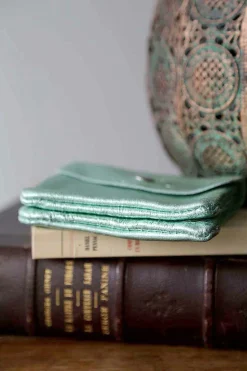 Porte-Monnaie Vert Eau Pastel Awa