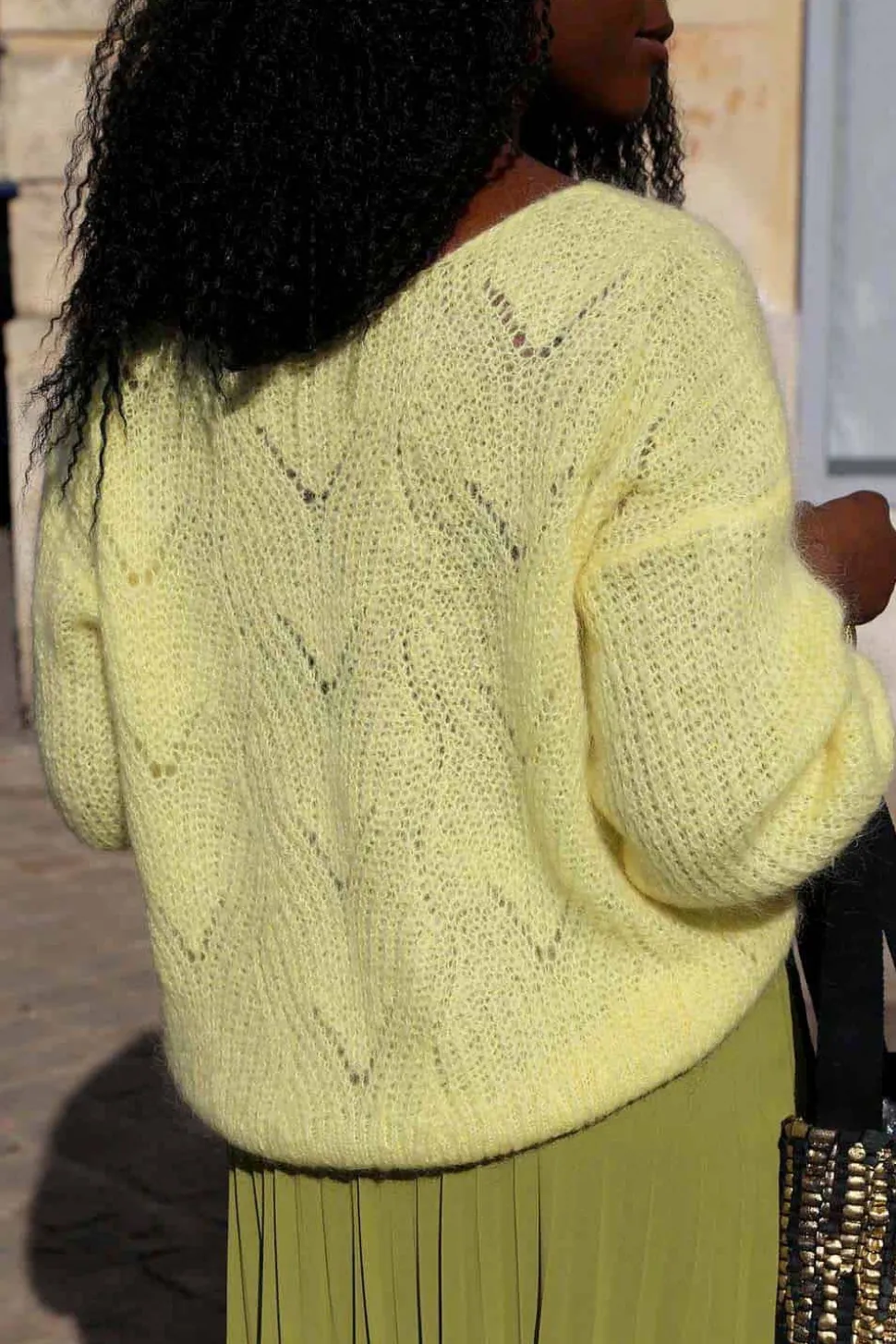 Pull Jaune Gabin
