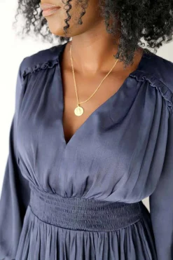 Robe Bleu Phoenix