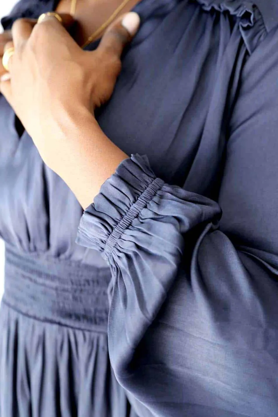 Robe Bleu Phoenix