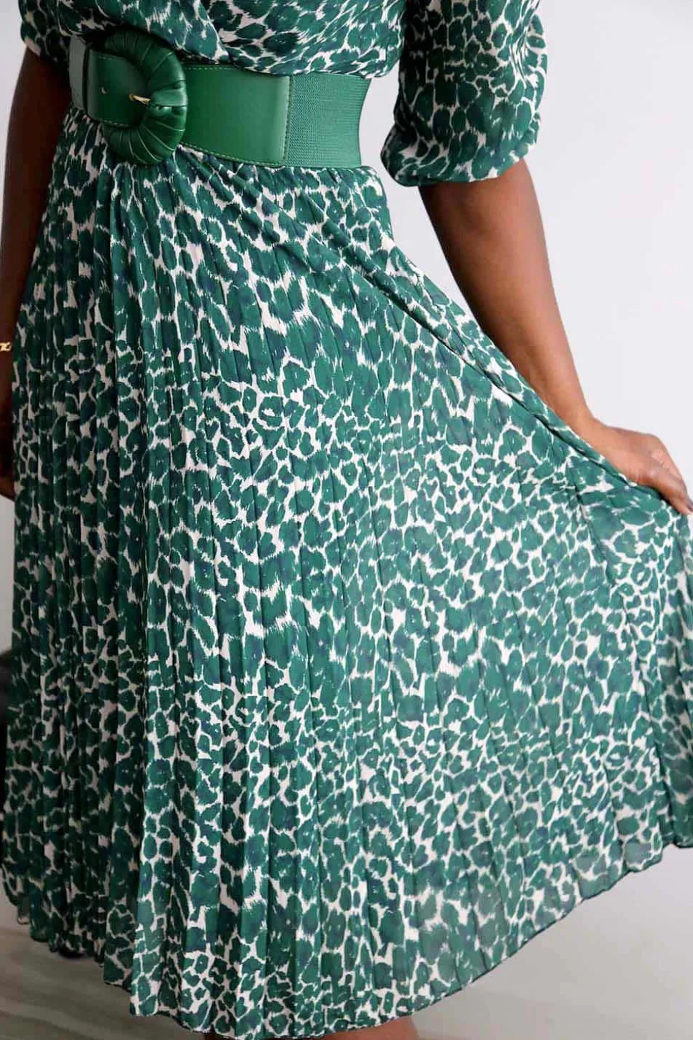 Robe Longue Vert Eva