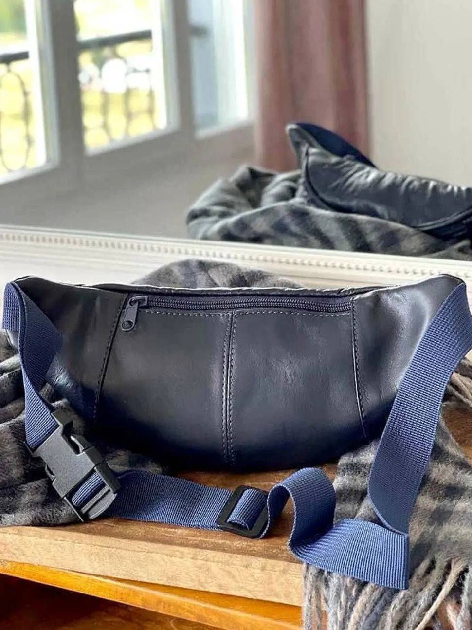 Sac Banane Bleu Marine Blake