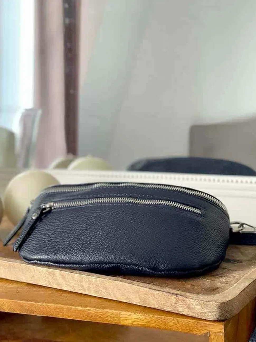 Sac Banane Bleu Marine Chelby