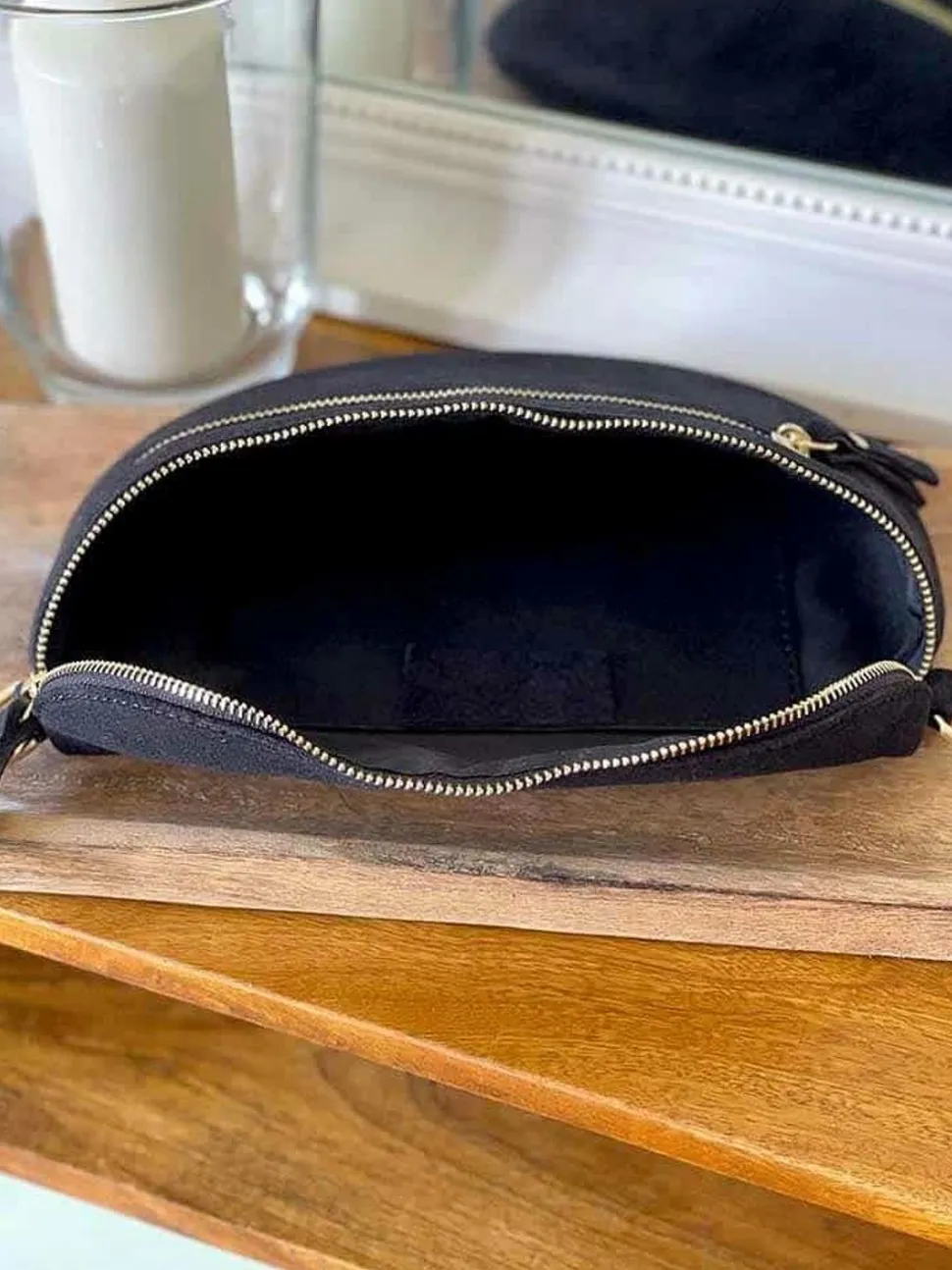 Sac Banane Noir Dana