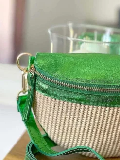 Sac Banane Vert Mila