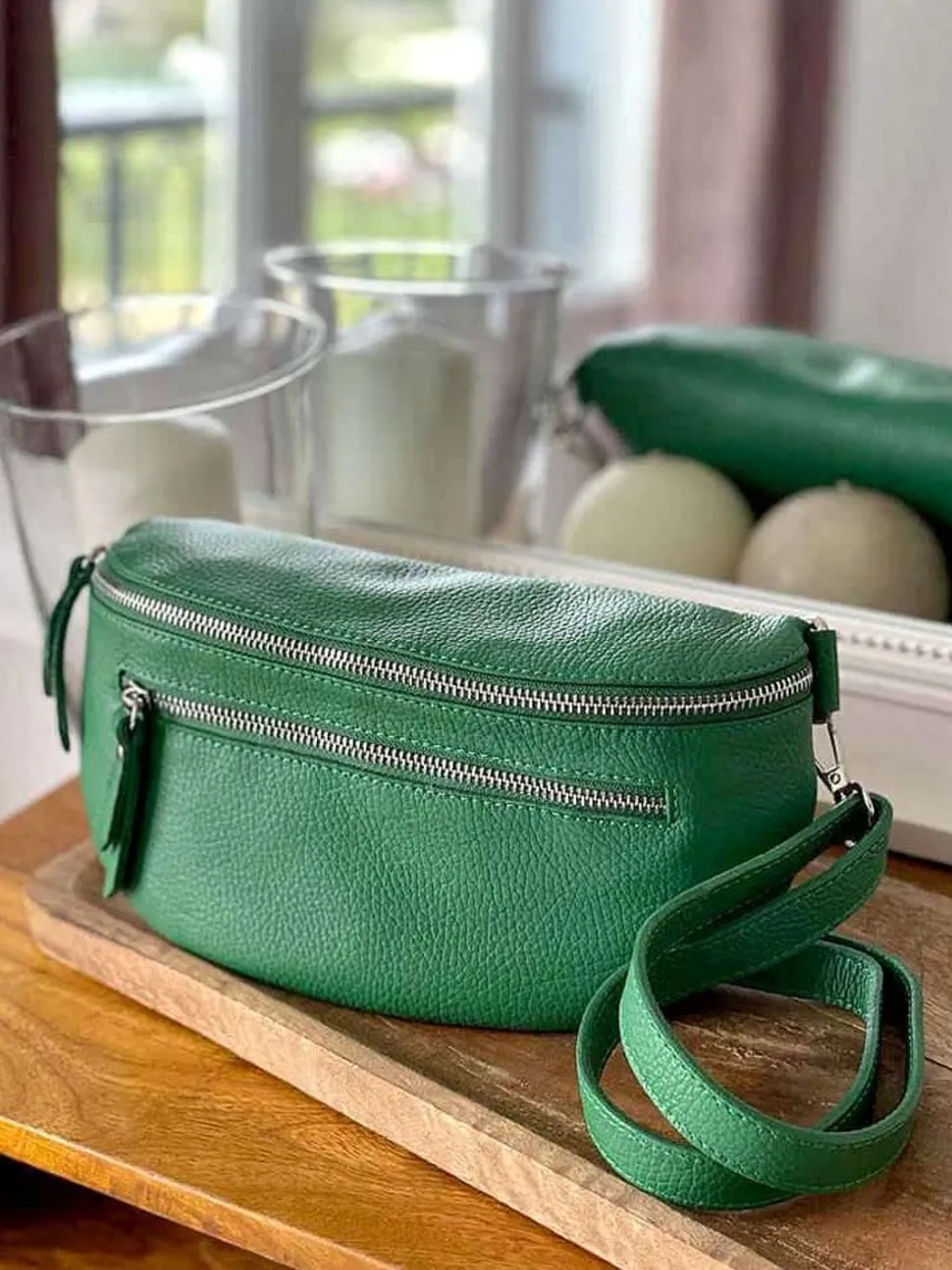 Sac Banane Vert Pomme Chelby