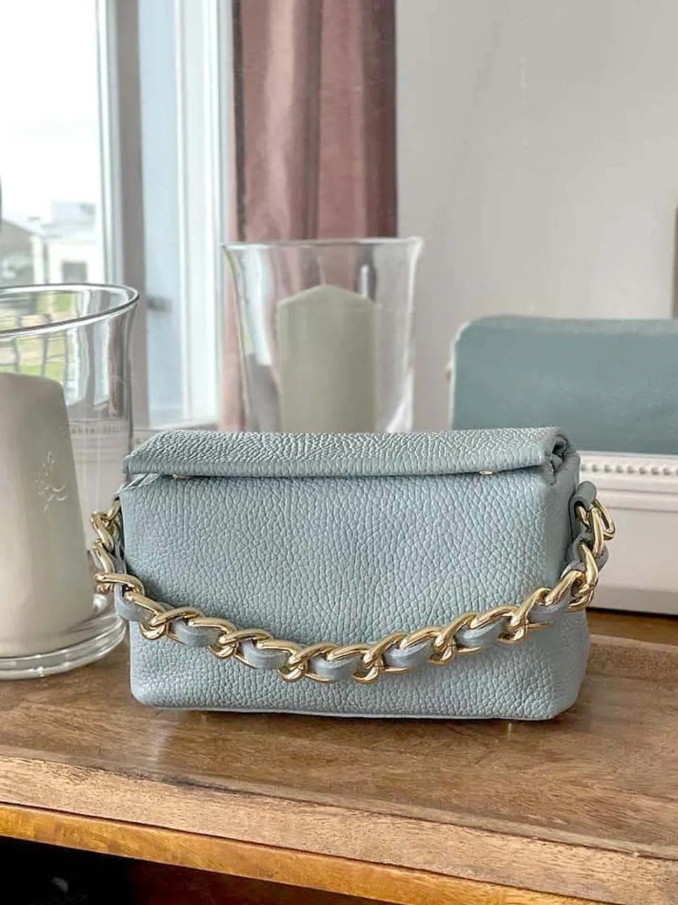 Sac Bleu Ciel Clover