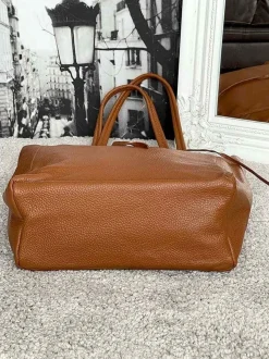 Sac Marron Camel Agata