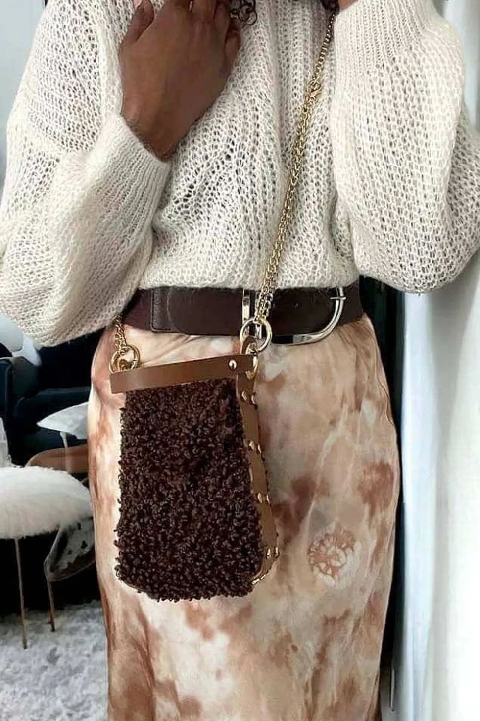 Sac Marron Chocolat Shannon