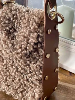 Sac Marron Taupe Shannon