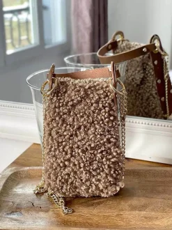 Sac Marron Taupe Shannon