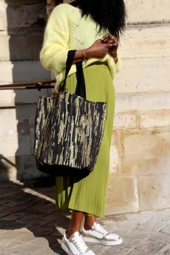 Sac Noir Dore Lany