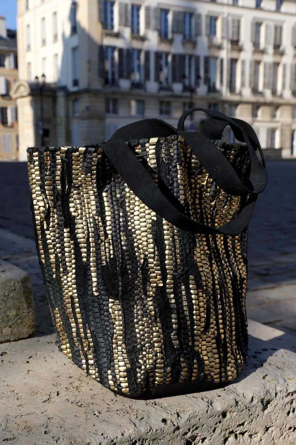 Sac Noir Dore Lany