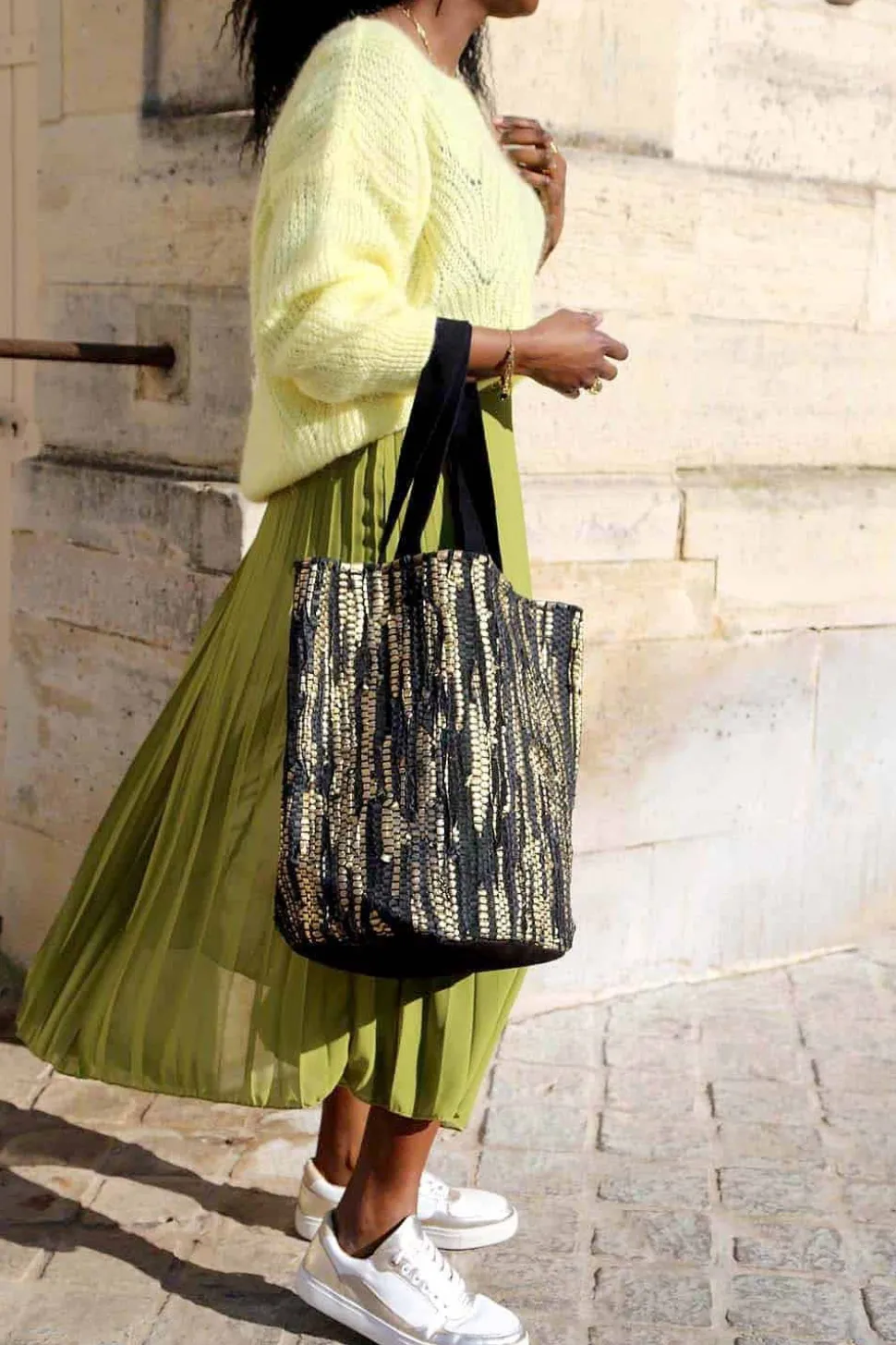 Sac Noir Dore Lany