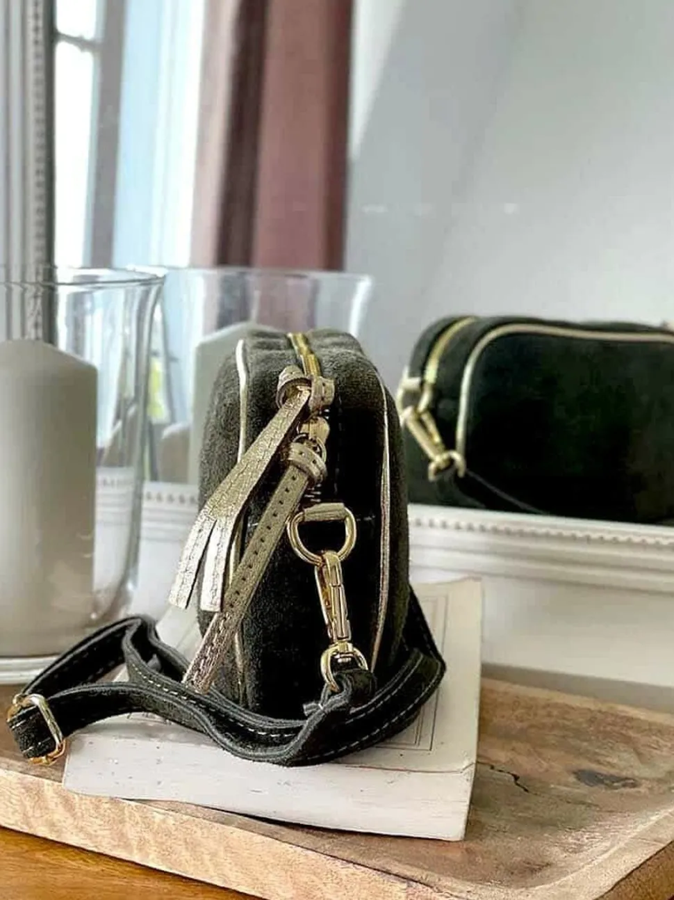 Sac Vert Kaki Jasmyne Mini